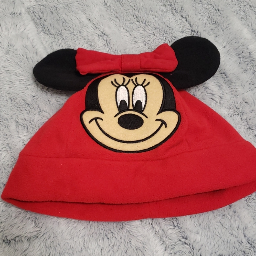 Toddler Fleece Minnie Mouse Hat